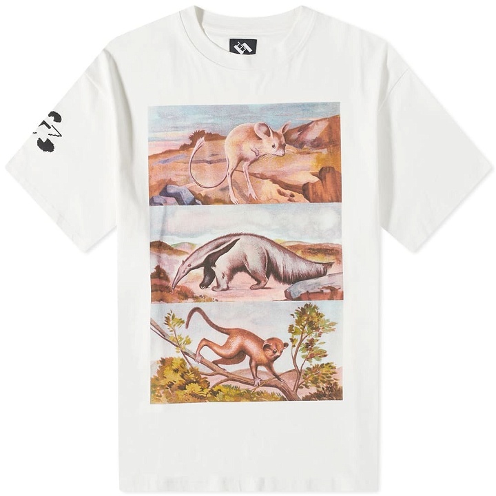 Photo: The Trilogy Tapes Men's Thranimal T-Shirt in White