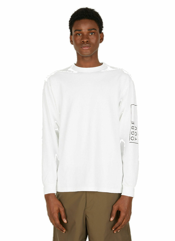 Photo: Long Sleeve T-Shirt in White