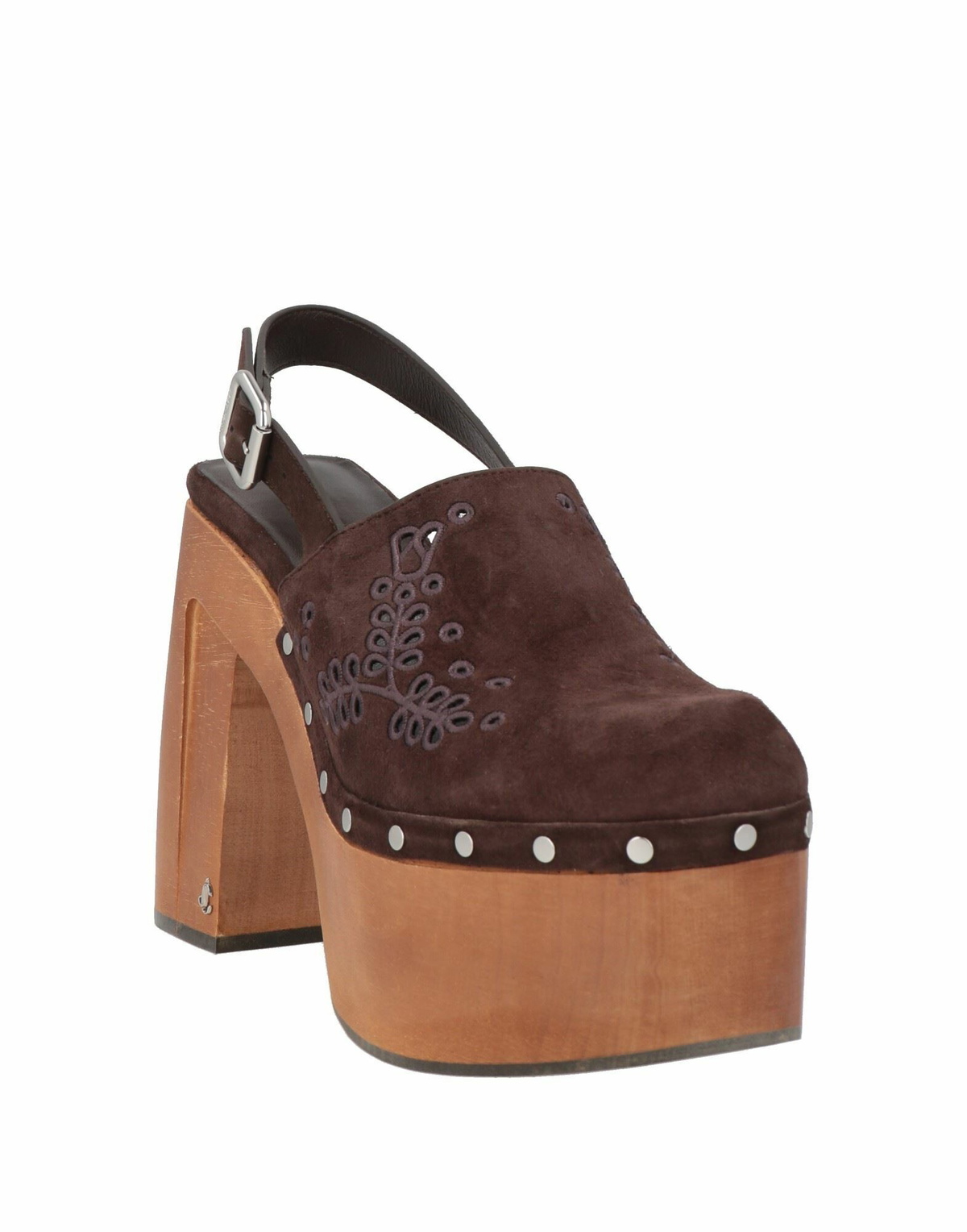 Jimmy Choo Womens Mules & Clogs Chocolate in Brown