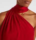 Taller Marmo Astor scarf-detail maxi dress