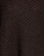 Manila Grace Womens Turtleneck Dark in Brown