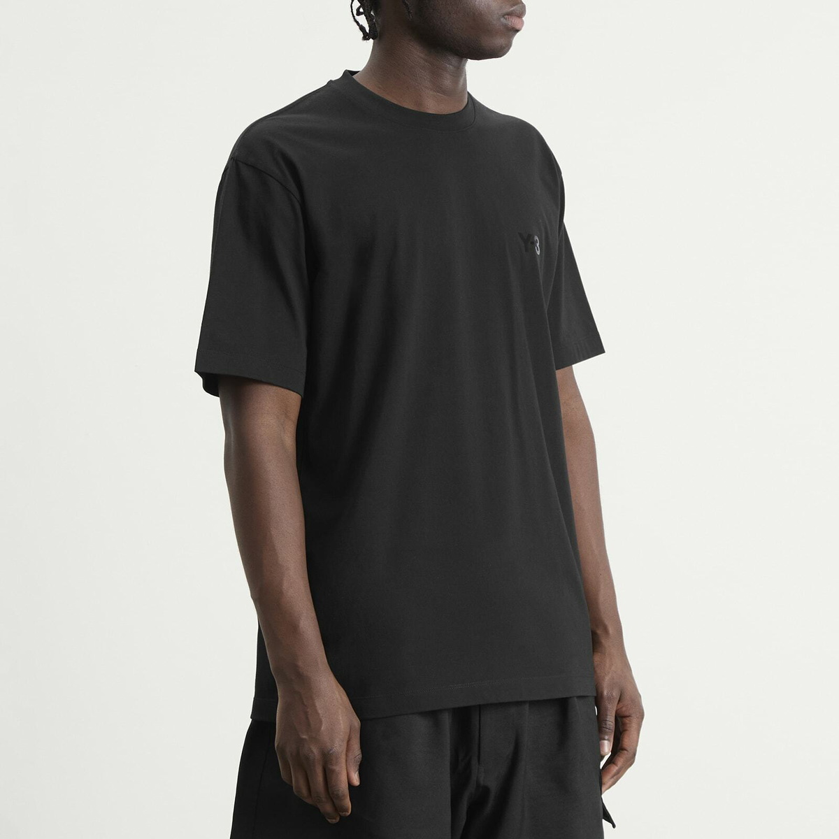 Y-3 Men's Logo T-Shirt in Black