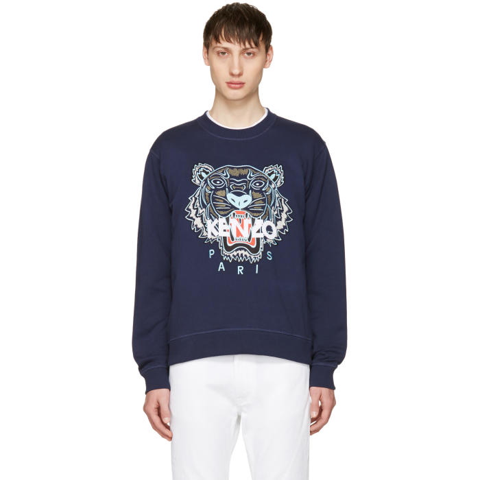 Photo: Kenzo Navy Limited Edition Tiger Sweatshirt