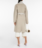 Loewe - Anagram jacquard wool coat