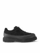Stone Island - Suede and Rubber Sneakers - Black
