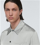 Jil Sander - Shirt 36 satin bowling shirt