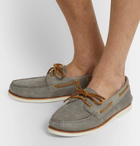Sperry - Authentic Original Leather Boat Shoes - Gray