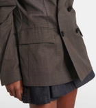 Sacai Cotton voile blazer