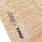 YMC Men's Monkey Sock in Orange