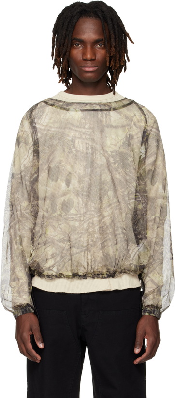 Photo: South2 West8 Khaki Bush Crew Neck T-shirt