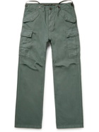 Visvim - Eiger Sanction Garment-Dyed Cotton-Twill Cargo Trousers - Green