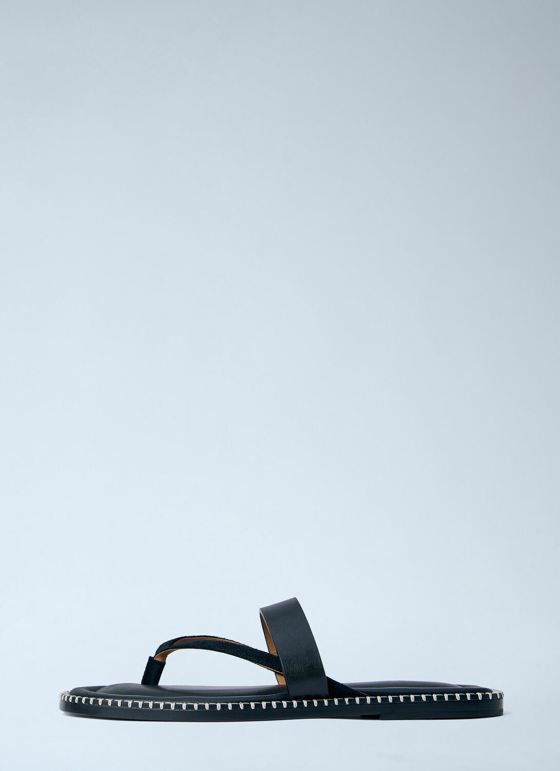 Dries Van Noten Leather Thong Sandals