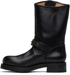 Second/Layer Black Rider Boots