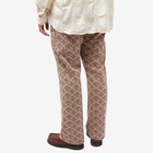 Needles Men's Poly Jacquard Track Pant in Arabesque