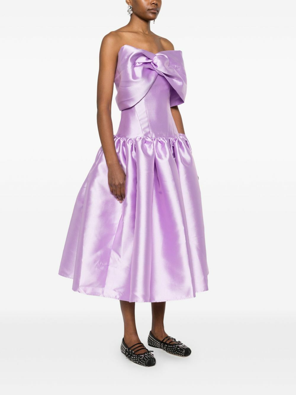 Marques'Almeida Bow-Detail Gown