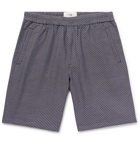 Folk - Cotton-Jacquard Shorts - Navy