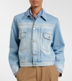 Victoria Beckham Faded denim jacket