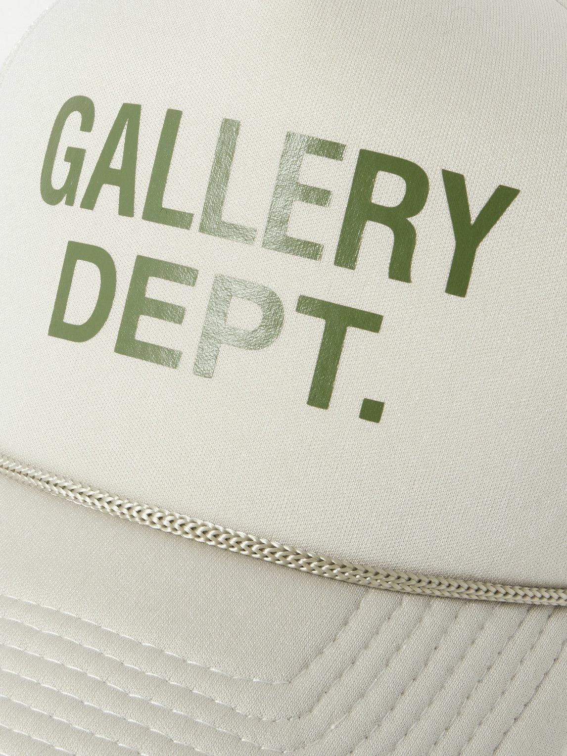 Gallery Dept. - Logo-Print Foam and Mesh Trucker Cap