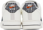 Nike White & Gray Air Force 1 '07 Sneakers