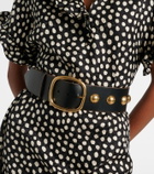 Chloé Chloé Midnight studded leather belt