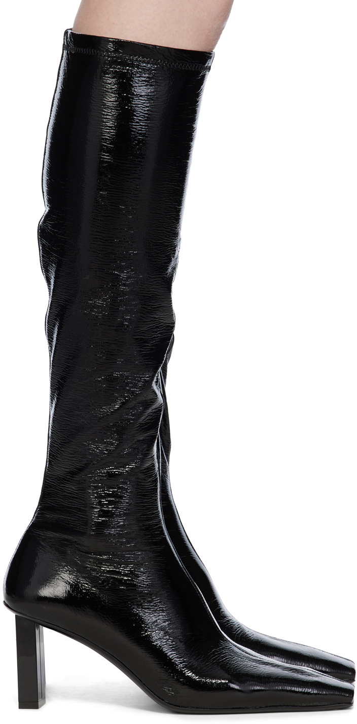 Courrèges Black Hardware Boots Courreges