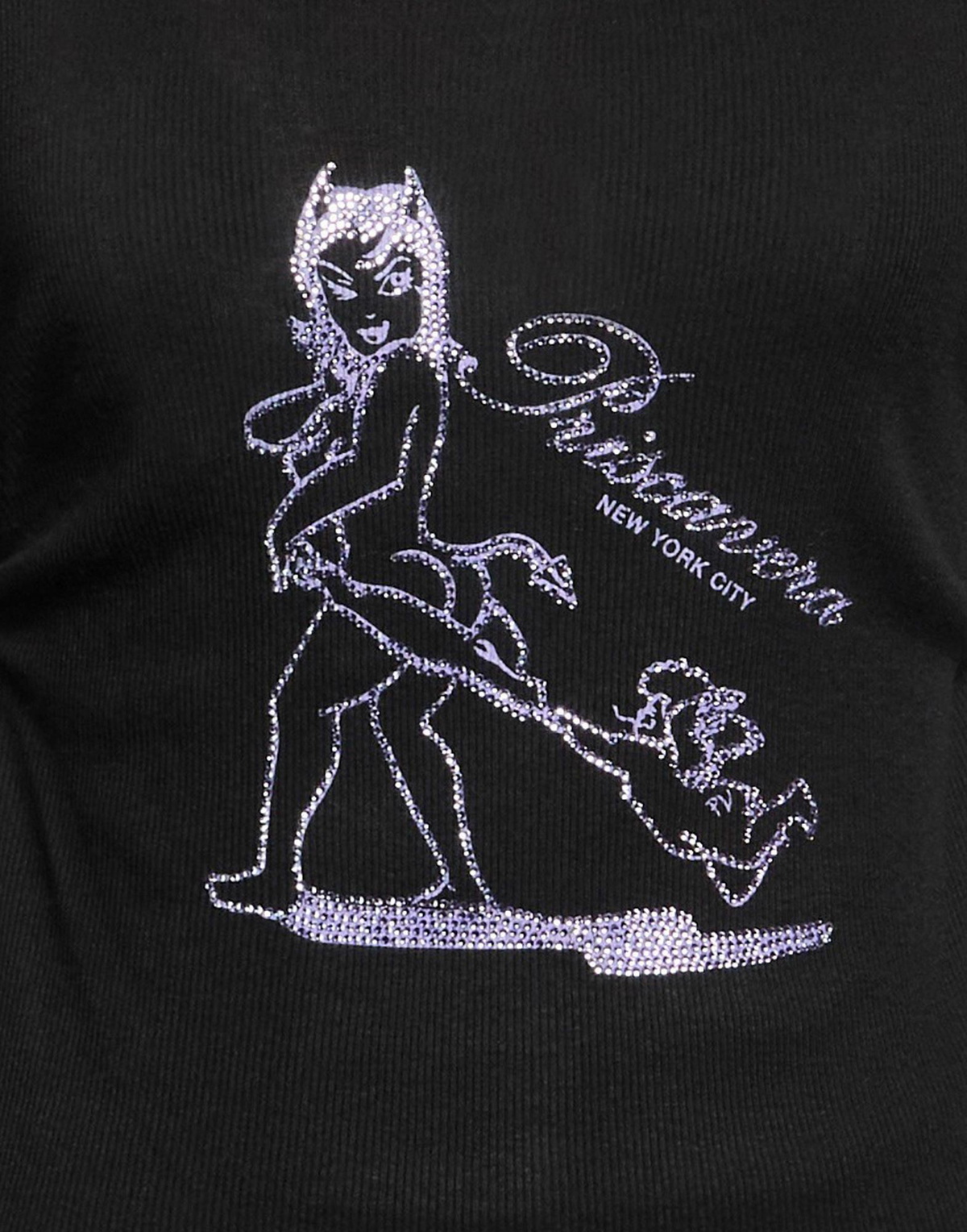 Priscavera Womens Tank top in Black