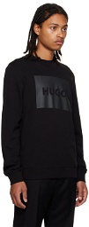 Hugo Black Printed Sweatshirt