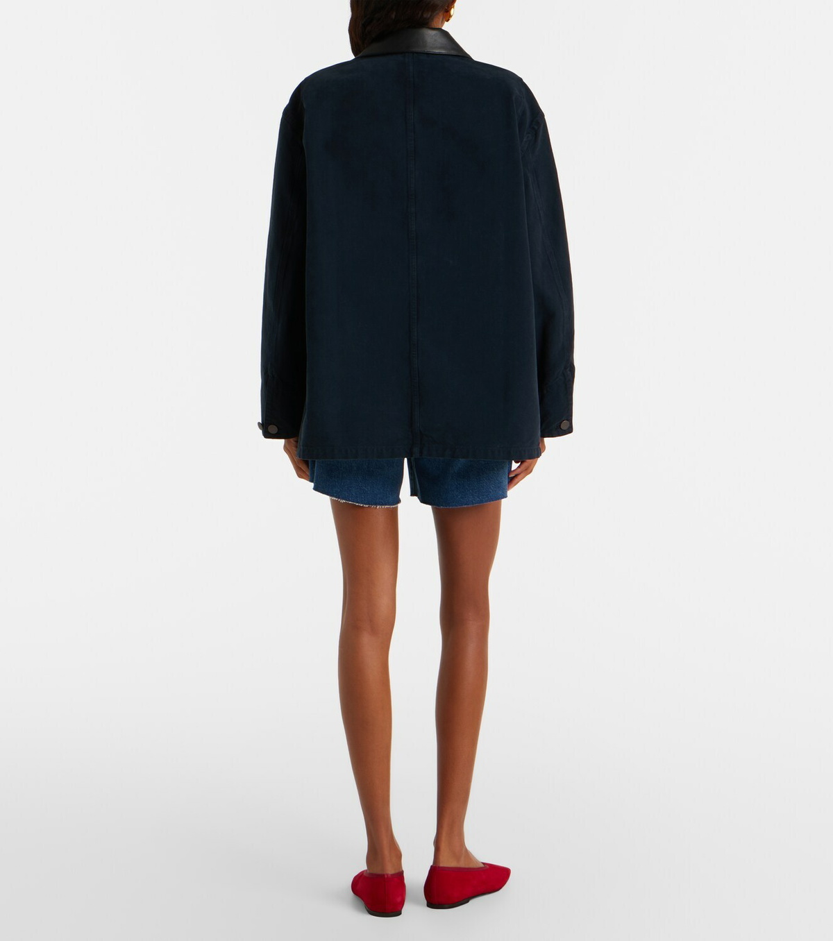 7 For All Mankind Monroe denim shorts