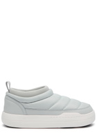 Moon Boot Park Quilted Panelled Nylon Sneakers Grey