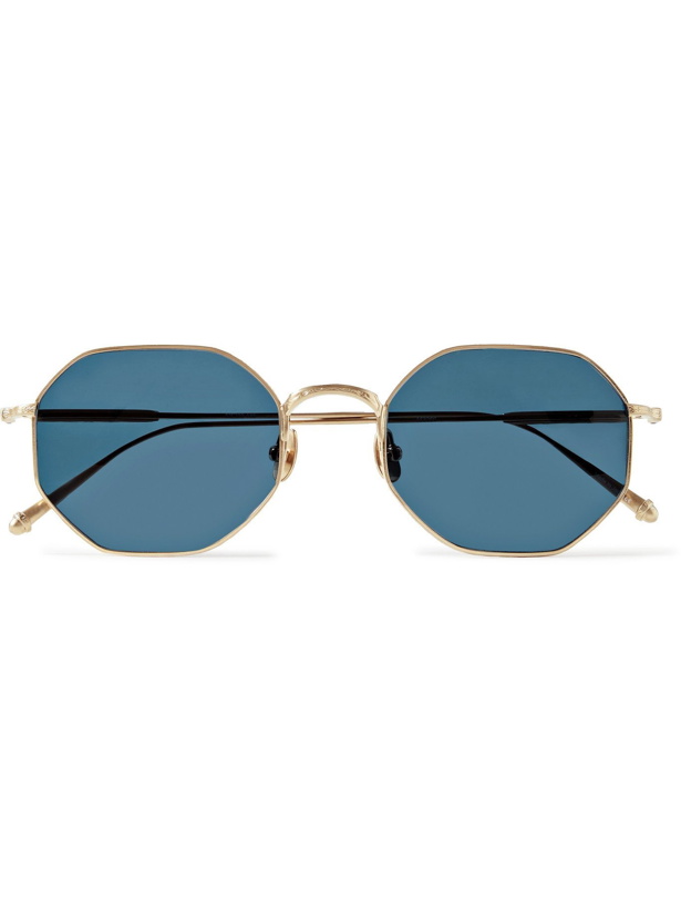 Photo: MATSUDA - Octagon-Frame Gold-Tone Sunglasses