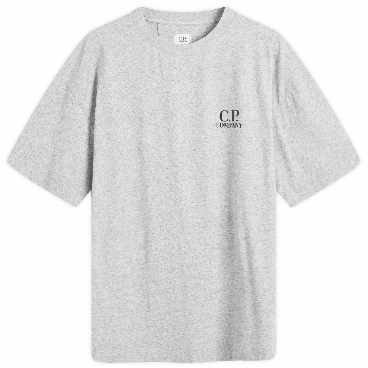 C.P. Company Metropolis Patch Logo Zip Overshirt C.P. Company