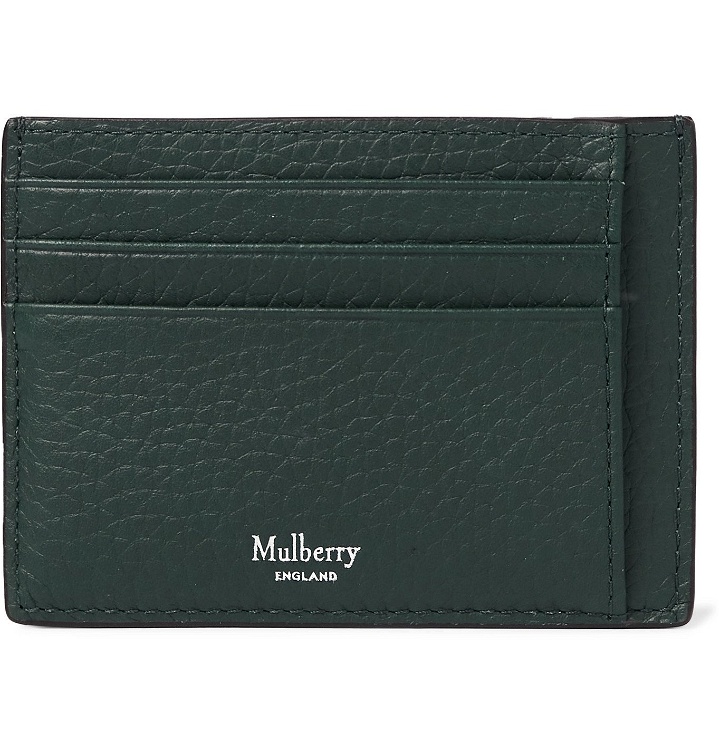 Photo: MULBERRY - Full-Grain Leather Cardholder - Green