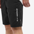 Men's AAPE Now Badge Nylon Shorts in Black