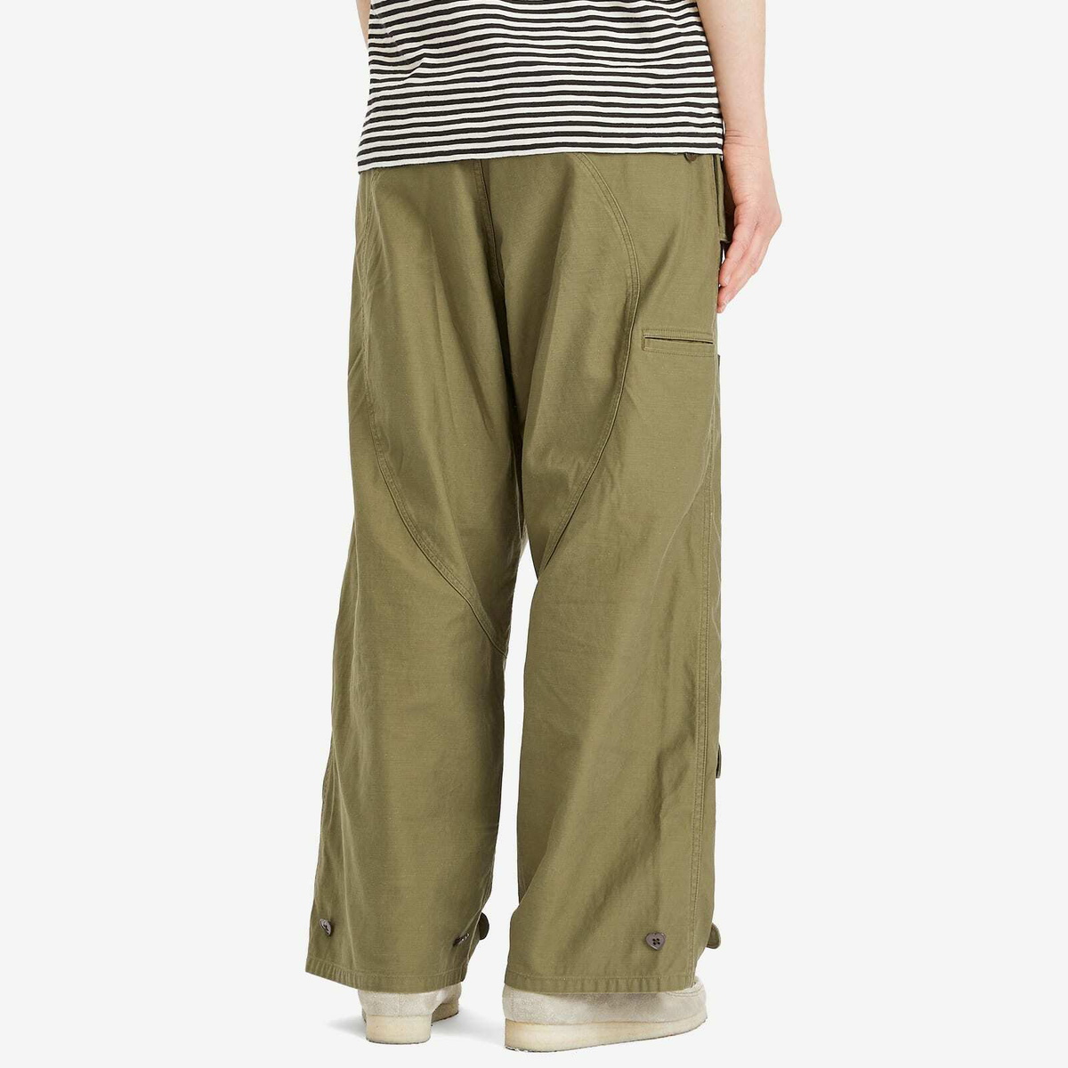 Human Made Men's Air Force Pants in Olive Human Made