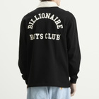 Billionaire Boys Club Men's Astro Patch Rugby Shirt in Black