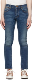 Nudie Jeans Indigo Grim Tim Jeans