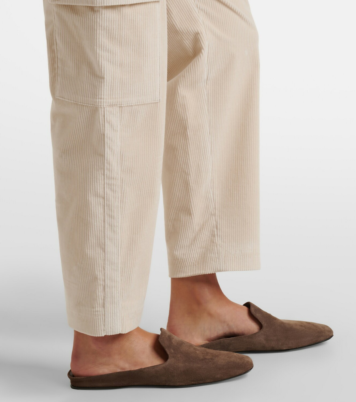 Eleventy Cotton corduroy tapered pants