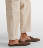 Eleventy Cotton corduroy tapered pants