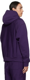 Carhartt Work In Progress Purple American Script Hoodie