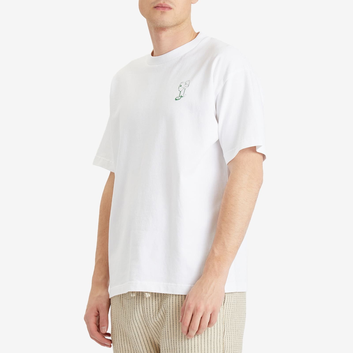 Percival Men's Cicchetti Oversized T-Shirt in Ecru White