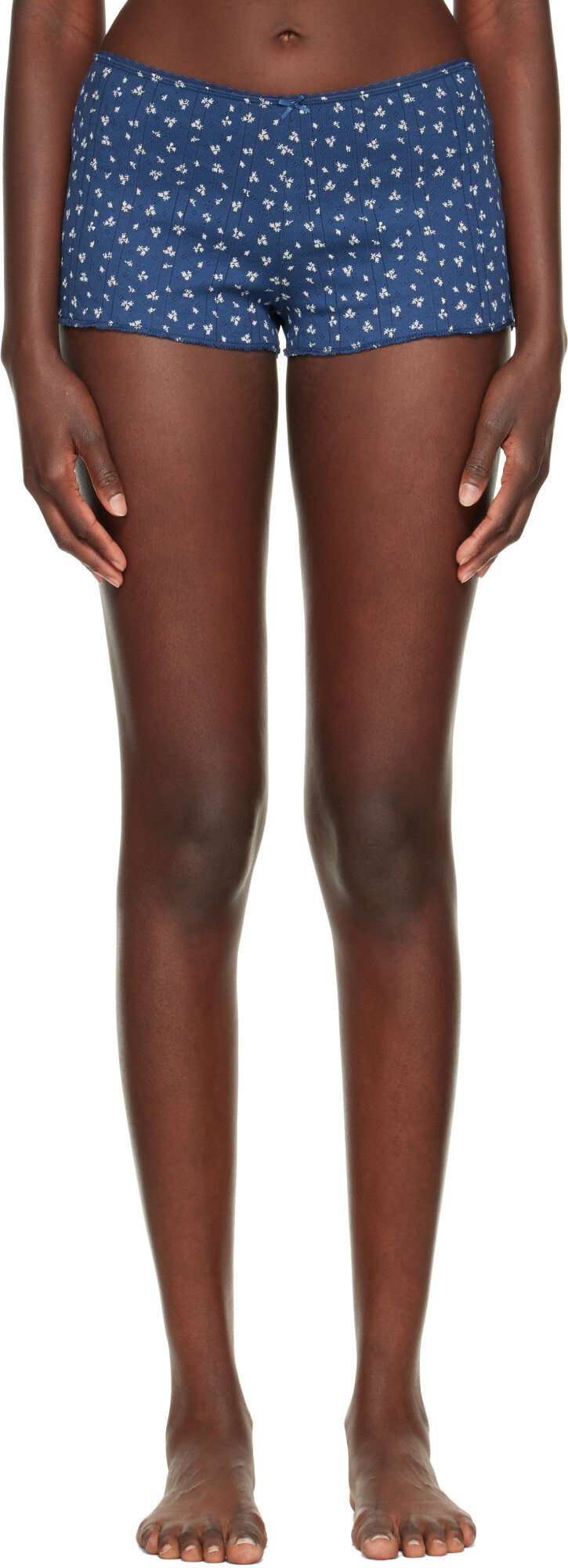Cou Cou Blue 'The Teeny Tiny' Shorts