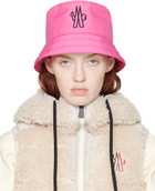 Moncler Grenoble Pink Gore-Tex Bucket Hat