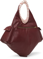 Stanley Raffington Burgundy Curve Tote