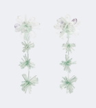Oscar de la Renta Embellished drop earrings