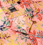 Todd Snyder - Liberty London Camp-Collar Floral-Print Cotton-Poplin Shirt - Pink