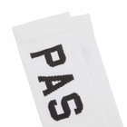 Pas Normal Studios Men's PAS Mechanism Socks in White