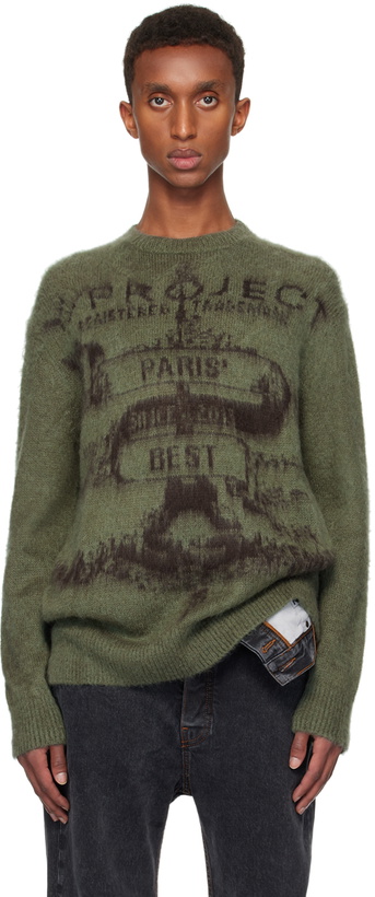 Photo: Y/Project Green Paris' Best Jacquard Sweater