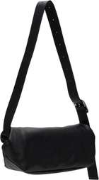 Jil Sander Black Rollup Small Square Belt Bag