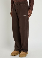 Ten C Cotton Sweatpants Dark Brown
