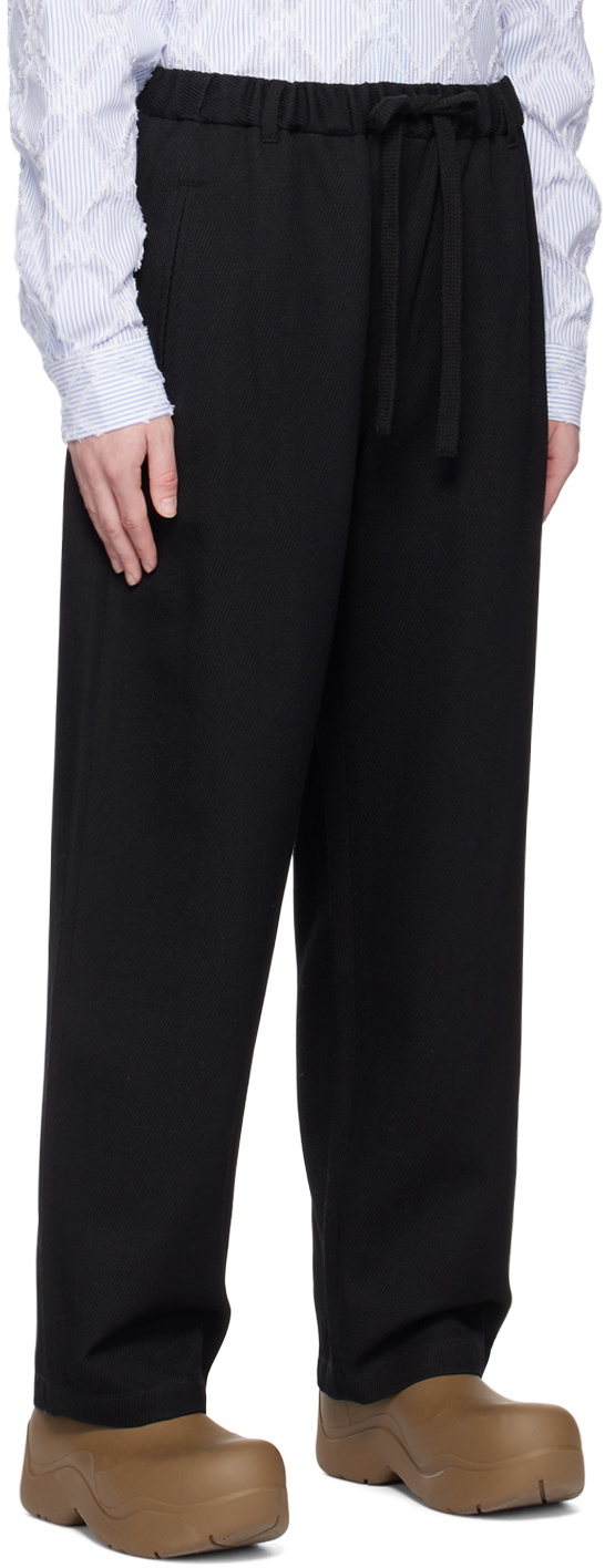 HGBB STUDIO Black Taboo Trousers